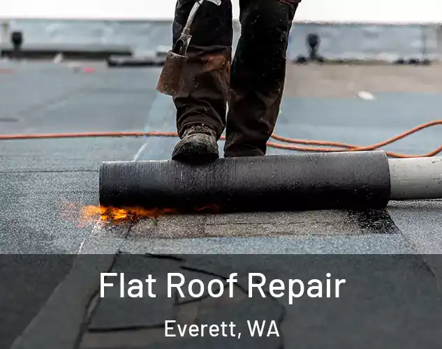  Flat Roof Repair Everett, WA