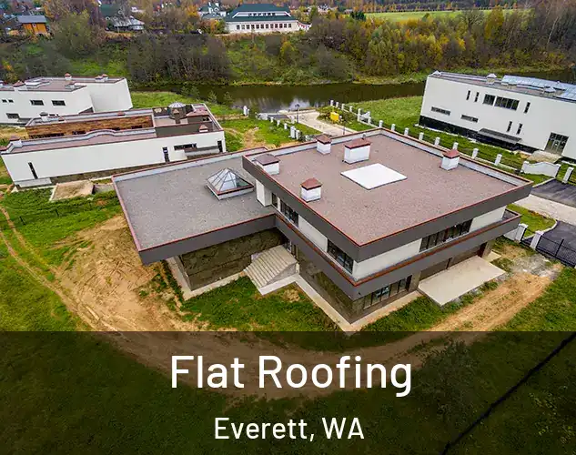  Flat Roofing Everett, WA