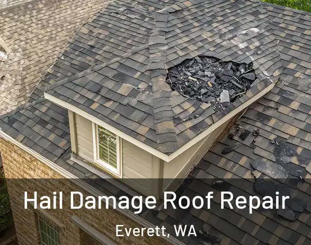  Hail Damage Roof Repair Everett, WA