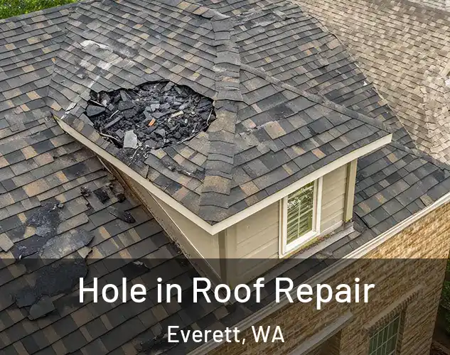  Hole in Roof Repair Everett, WA