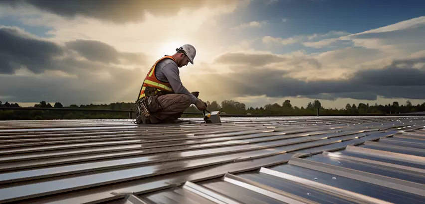Commercial Roof Restoration in Everett