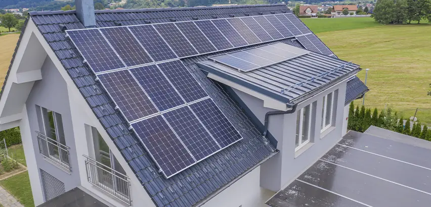 Residential Solar Roof Installation in Everett