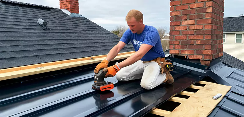 Metal Roof Leak Repair in Everett