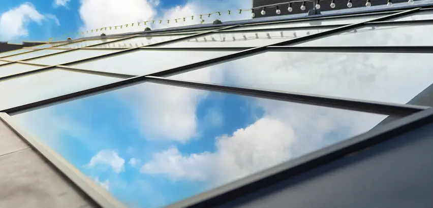 Flat Roof Skylight Installation in Everett
