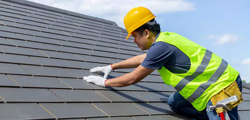 Slipped Slate Repair in Everett