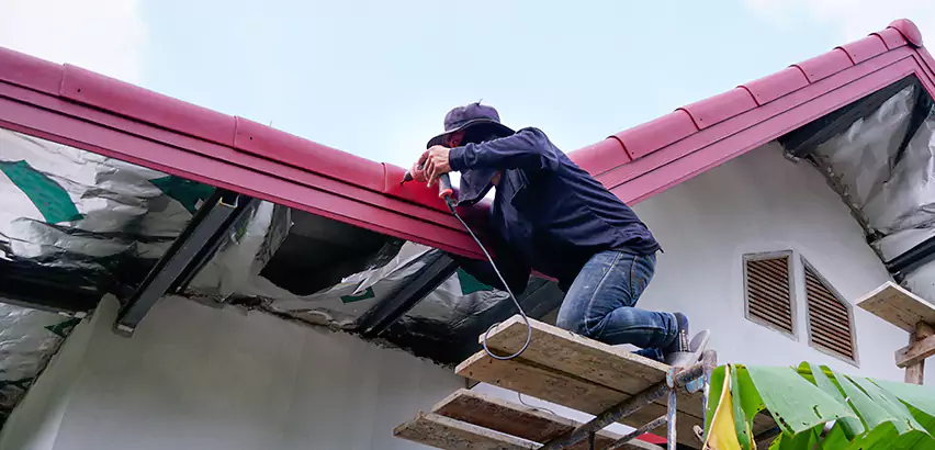 Residential Wind Damage Roof Repair in Everett
