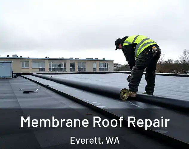  Membrane Roof Repair Everett, WA