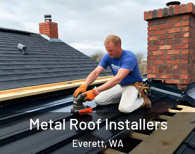 Metal Roof Installers Everett, WA