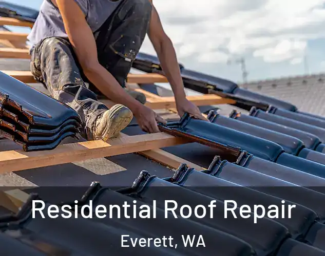  Residential Roof Repair Everett, WA
