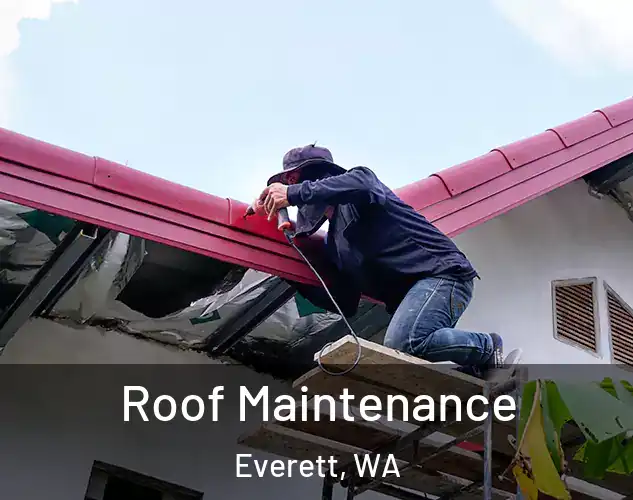  Roof Maintenance Everett, WA