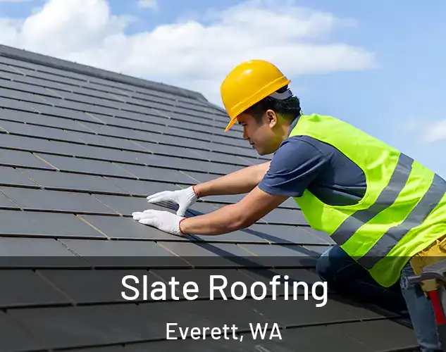  Slate Roofing Everett, WA